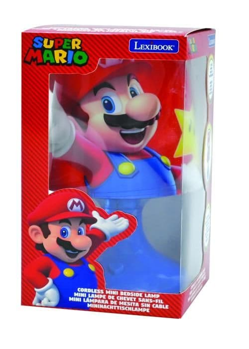 Super Mario trådlös mini nattlampa sänglampa_x000D_