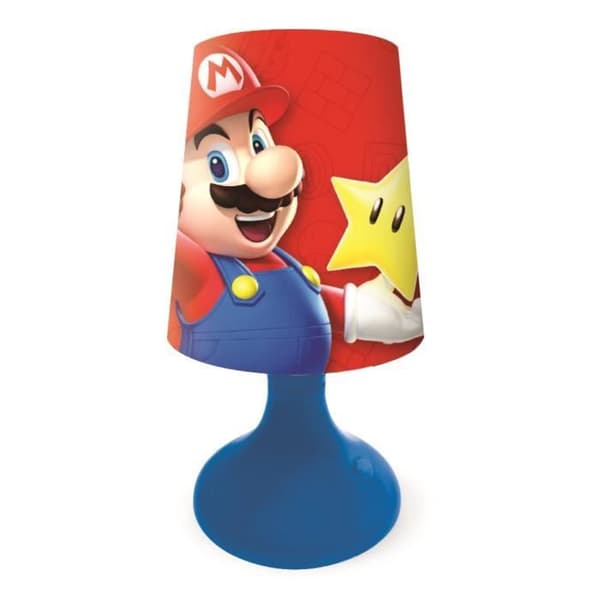 Super Mario trådlös mini nattlampa sänglampa_x000D_
