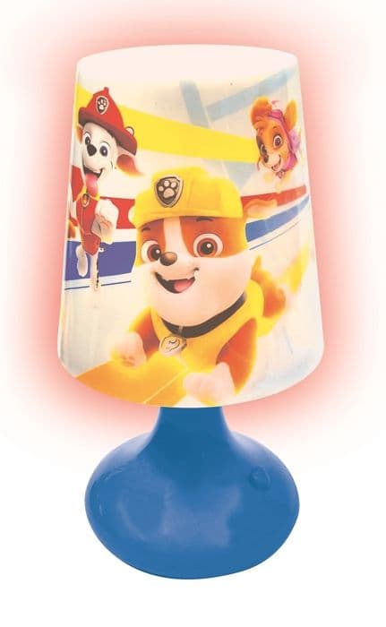 Paw Patrol Mini trådlös nattlampa Sänglampa