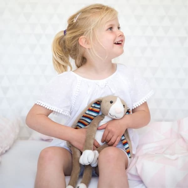 ZAZU - Plysch nattlampa med timer bo