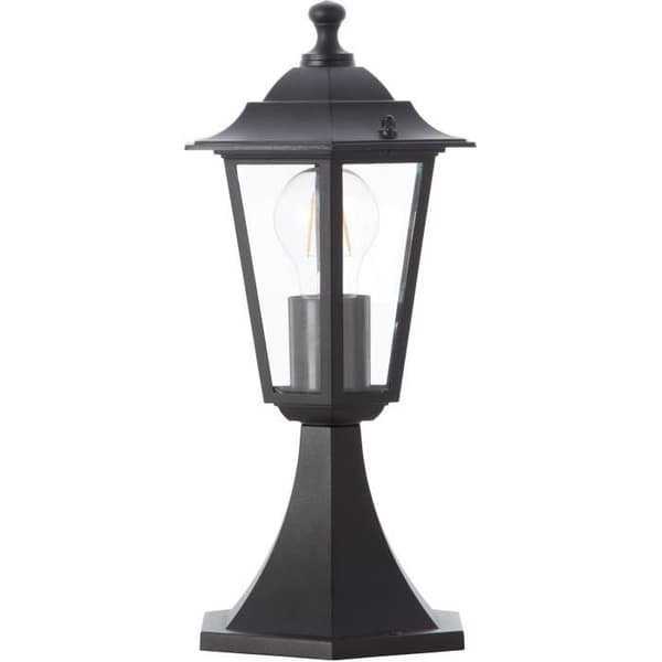 Utomhuspollare - BRILLIANT - CARLEEN - Metall/glas - Svart - IP44