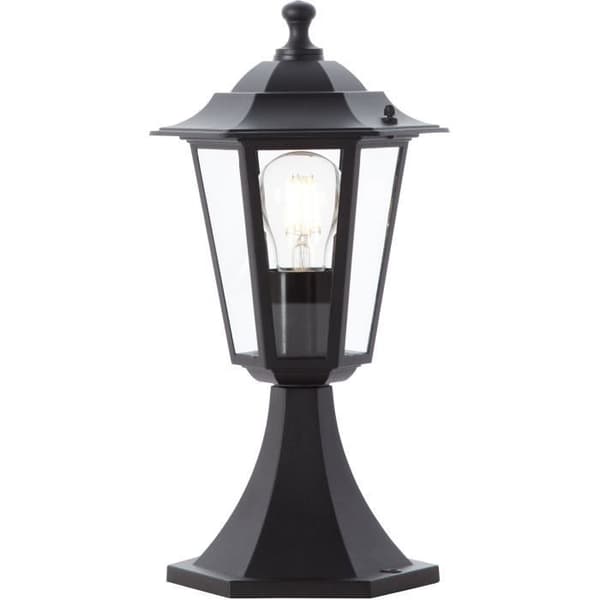 Utomhuspollare - BRILLIANT - CARLEEN - Metall/glas - Svart - IP44