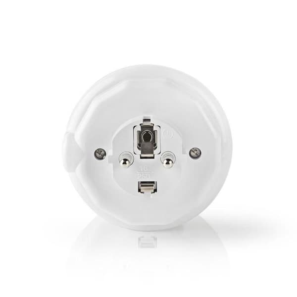 LED nattljus - NEDIS - LNLGSOCK01 - Dag / natt sensor - 3680 W - 10 lm - Vit / Blå / Grön