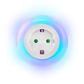 Miniatyrbild 2 av 4: LED nattljus - NEDIS - LNLGSOCK01 - Dag / natt sensor - 3680 W - 10 lm - Vit / Blå / Grön