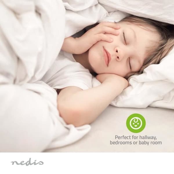 Nedis LED-nattlampa | LNLW10WT | Vit