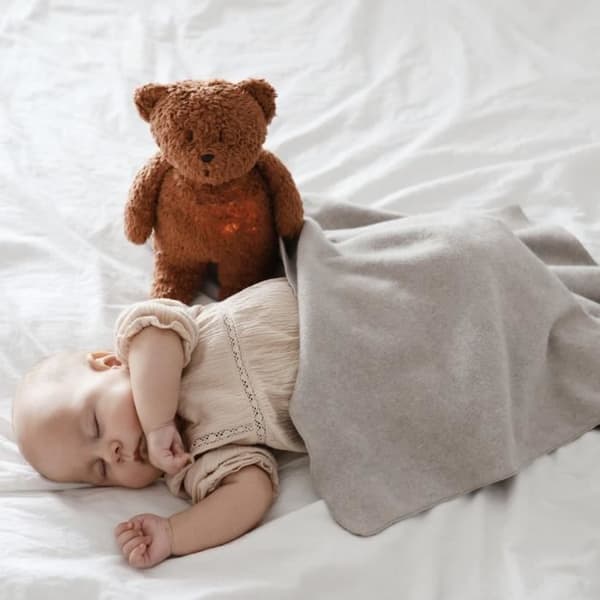 Peluche Vägglampa Musikaliskt Teddybjörn Karamell - MOONIE