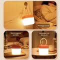 Miniatyrbild 4 av 4: Veilleuse INN® 3 färger gradation 5 timmars kontinuerlig användning 1200mAh fjärrstyrd laddningsbar lampa Timer inaktiverad