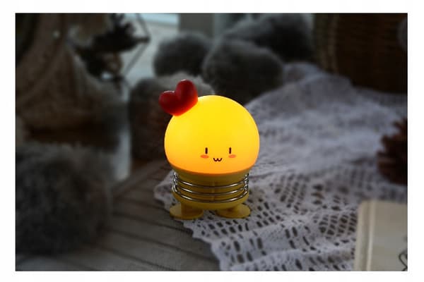 YÖLAMPPU LAPSILLE LED LANGATON USB PORO LAHJA