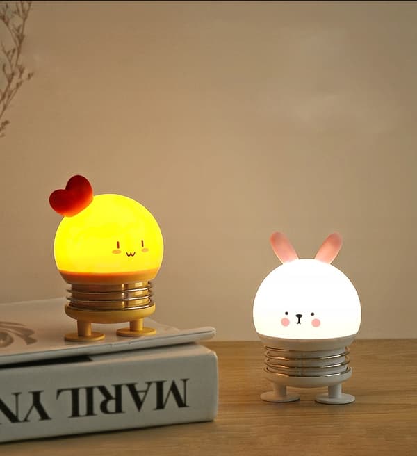 YÖLAMPPU LAPSILLE LED LANGATON USB PORO LAHJA