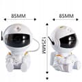 Miniatyrbild 7 av 11: STJÄRNPROJEKTOR ASTRONAUT RYMDENBULA med fjärrkontroll LED-PROJEKTOR USB BARN