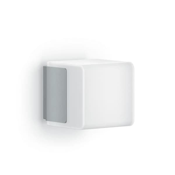 STEINEL Sensorkopplad utomhuslampa L 835 SC IHF - Silver, anslutningsbar, rörelsedetektor 160°