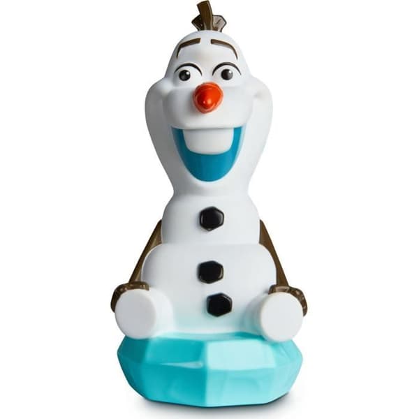 Disney Olaf Snödrottningen - GoGlow Buddy Nattlampa och ficklampa Svart, Blå, Vit