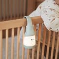 Miniatyrbild 5 av 6: BEABA Nattlampa och ficklampa 2 i 1, bärbar, USB-uppladdningsbar, lång batteritid 90 timmar, Sage Green
