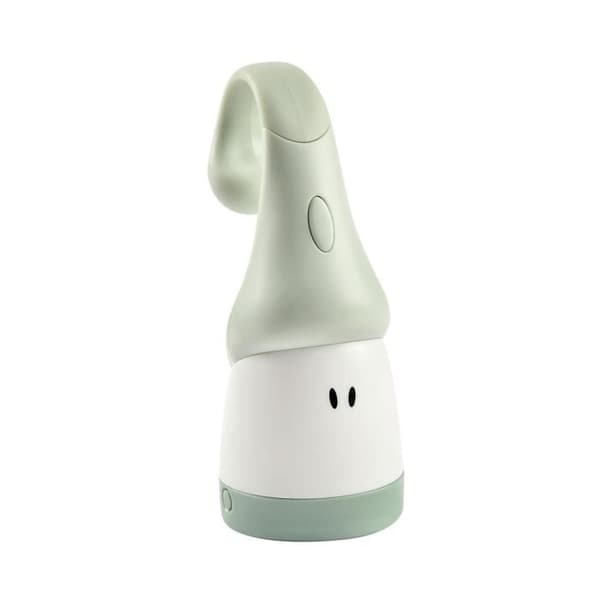 BEABA Nattlampa och ficklampa 2 i 1, bärbar, USB-uppladdningsbar, lång batteritid 90 timmar, Sage Green