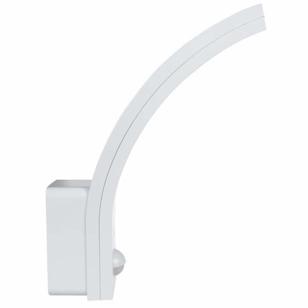 Vägglampa - MACLEAN - LED-lampa med infraröd rörelsedetektor - Vit - Utomhus