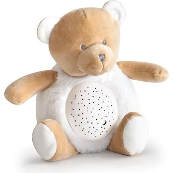 DOUDOU ET COMPAGNIE 3 lampor - Musik BEAR nattlampa - Naturligt brus