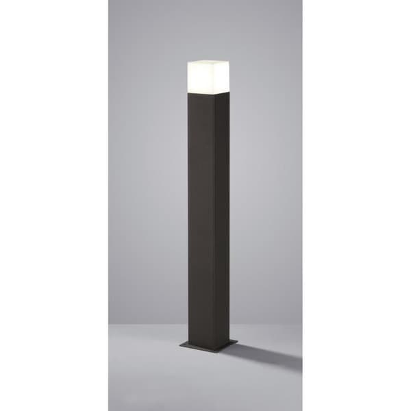 Golvlampa - Hudson - Antracit aluminium - LED - 80cm x 8,5cm - 1 glödlampa - 4W - 3000K - 310Lm