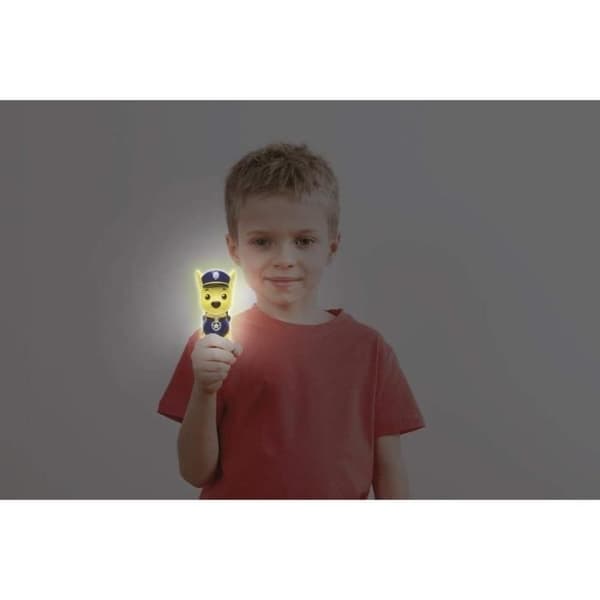 3D-nattlampa med färgvariationsdesign Paw Patrol Chase Ca. 13 cm