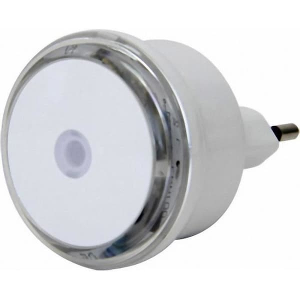 Nattlampa GAO EMN100 rund 0,8 W vit vit