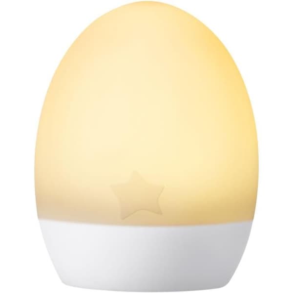 TOMMEE TIPPEE 2-i-1 Penguin Night Light, Nomadic Light-Up Egg, justerbar ljusstyrka, USB