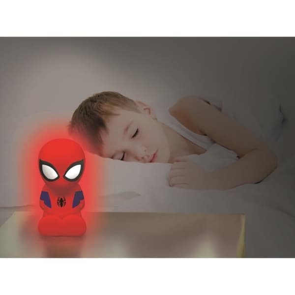 SPIDER-MAN - 3D nattlampa - LEXIBOK