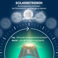 Miniatyrbillede 4 af 9: Solar Gulvlampe, Solar, Ø33x135 cm, Grå