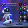 Miniatyrbillede 4 af 6: Lollanda Astronaut Natlys / Galakse Lampe - Stjernehimmel Projektor med Fjernbetjening og Bluetooth Højttaler