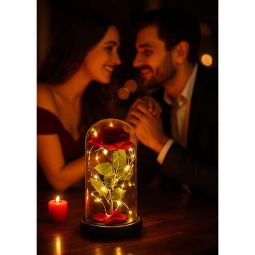 Bordslampa Ros - LED