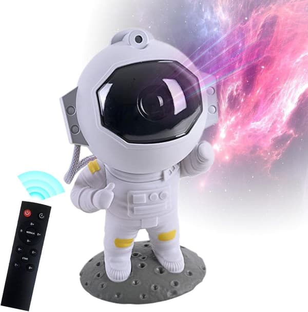 Lollanda Galaxy Nattlampa / Rymdlampa Stjärnprojektor med timer och fjärrkontroll
