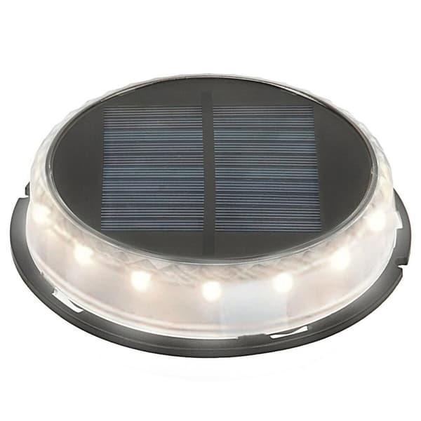 Uppsättning med solcellsstav Aktive 2 Delar Plast 12 x 13,5 x 12 cm (6 antal)