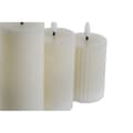 Miniatyrbilde 4 av 5: Stearinlys LED Home ESPRIT Beige 5,5 x 5,5 x 13,5 cm (AA)