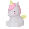 Miniatyrbild 1 av 3: Unicorn LED nattlampa H12,5 cm Vit A Little Lovely Company - BPA-fri PVC nattlampa med integrerade lysdioder