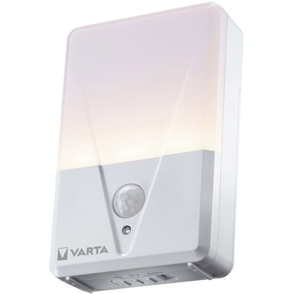 Twin pack Nattlampa med rörelsesensor LED-ström upp till 17 lumen