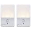 Miniatyrbild 1 av 4: Twin pack Nattlampa med rörelsesensor LED-ström upp till 17 lumen