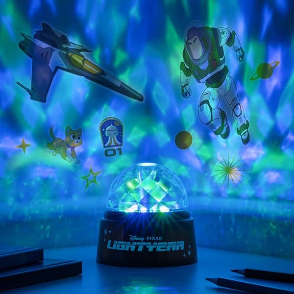 Lampa - Disney Pixar - Buzz Lightyear projektionsljus och dekaler