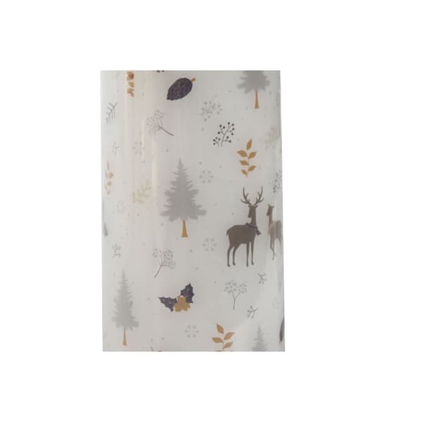 Stearinlys LED DKD Home Decor Hvid Multifarvet 7.5 x 7.5 x 15 cm 7,5 x 7,5 x 15 cm (AA)