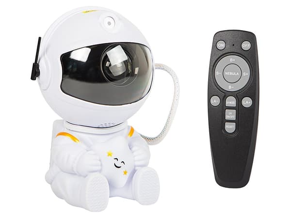 LED Astronaut Projektor Natlampe