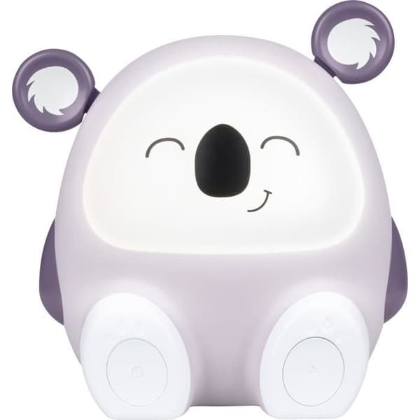 Ljus högtalare & nattlampa - BIGBEN - Koala - Bluetooth 5.0, 15W, Justerbar nattlampa, Timer, USB-C batteri