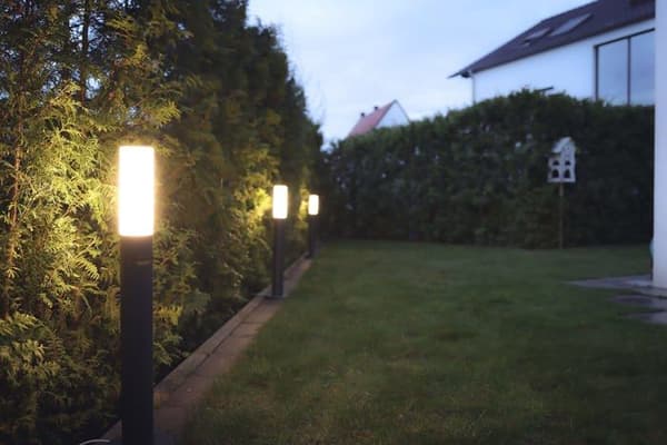 Trädgårdslyktstolpe - Steinel trädgårdslampa - 069476
