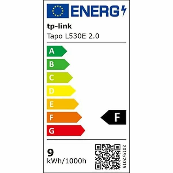 Smart-Lampa TP-Link Tapo L530E E27 60 W Vit Multicolour 2500K - 6500K (2500K)