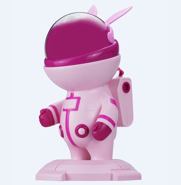 Lollanda Stjerneprojektor med Fjernbetjening, Laser, Fjernbetjening, USB, Natlys Galakse Projektorlampe - Astronaut