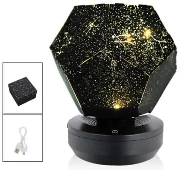 Lollanda Stjärnprojektor LED - USB, Meteor, Nattlampa Galaxy projektorlampa, Atmosfärisk Projektorlampa