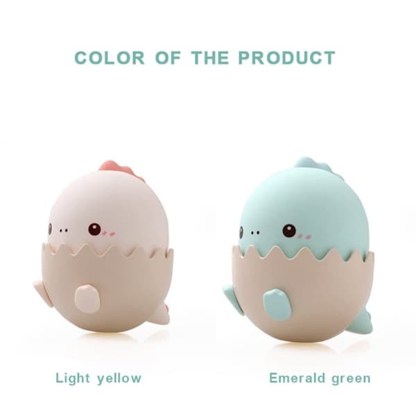 OBOSOE Dinosaur Night Light - 3 lysstyrkeniveauer og 7 farveændringer | USB-opladet | Timer-funktion | Sød gave til børn