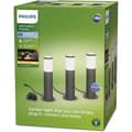 Miniatyrbild 3 av 6: Paket med 3 PHILIPS Garden Link utomhusterminaler - Lågspänning - 24W, IP44, 2700K - Antracit