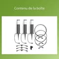 Miniatyrbild 4 av 6: Paket med 3 PHILIPS Garden Link utomhusterminaler - Lågspänning - 24W, IP44, 2700K - Antracit