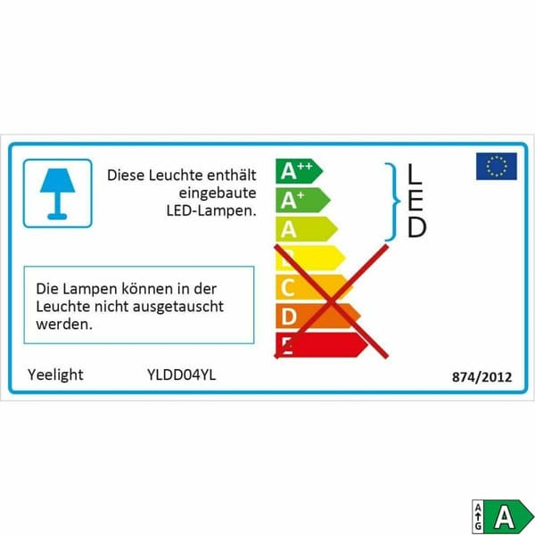 LED-bånd Yeelight LED Lightstrip 1S 2 m Hvid A