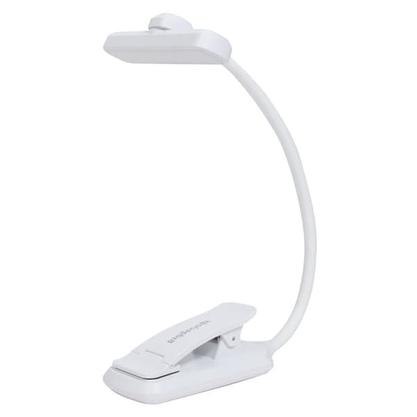 OBOSOE Boklampa / Läslampa 24 LEDs - 3 Färger - Lång Hållbarhet - Klämskiva - Ögonvänlig - Barnvänlig Design