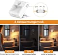 Pikkukuva 3 / 7: OBOSOE 2-Pack LED-yövalo liiketunnistimella ja päivänvalotunnistimella – himmennettävä, automaattinen päälle/pois, lämmin valkoinen