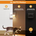 Pikkukuva 5 / 7: OBOSOE 2-Pack LED-yövalo liiketunnistimella ja päivänvalotunnistimella – himmennettävä, automaattinen päälle/pois, lämmin valkoinen