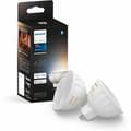 Miniatyrbillede 1 af 6: LED-lampe Philips Hvid G 400 lm 2 enheder (2200K) (6500 K)